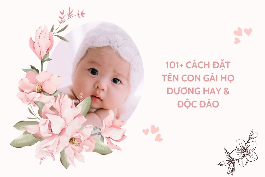 Đặt tên con gái họ Dương