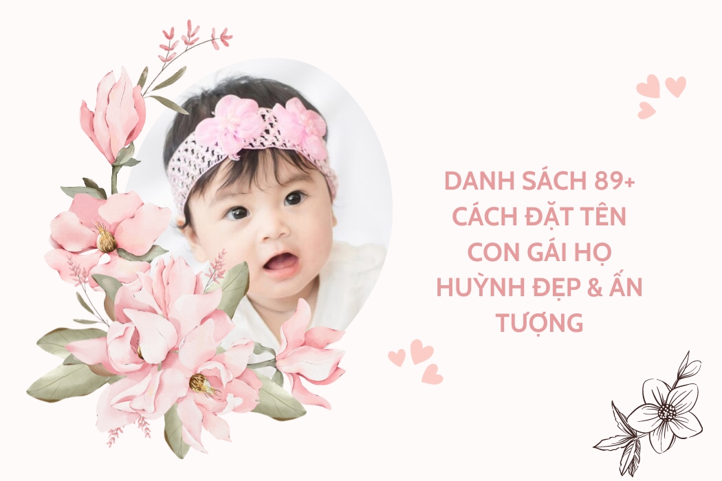 Đặt Tên Con Gái Họ Huỳnh